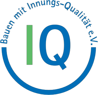Siegel der Qualitätsgemeinschaft Bauen mit Innungs-Qualität e.V.
